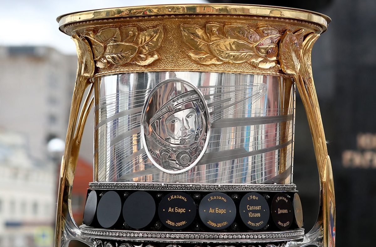 Александр Медведев рассказал, почему главный трофей КХЛ носит имя Гагарина